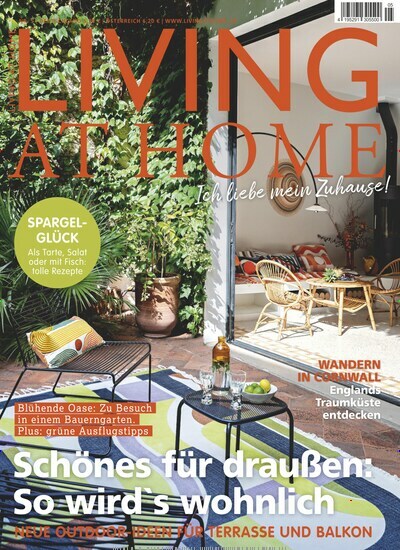 LeseZirkel Zeitschrift living at home Titelbild