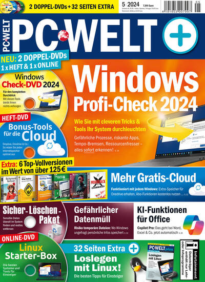 LeseZirkel Zeitschrift PC Welt Plus Titelbild