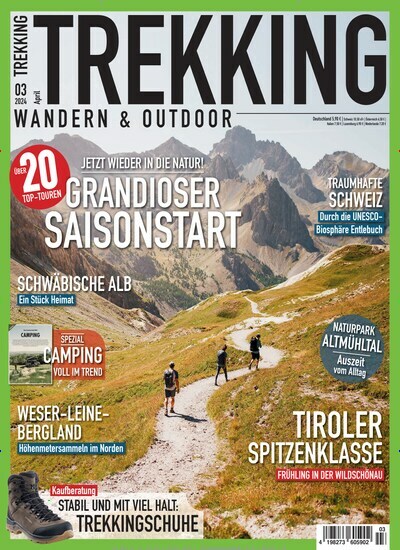 LeseZirkel Zeitschrift trekking magazin Titelbild